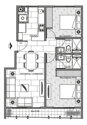 Departamento De Preventa, Dos Recámaras, Con Dos Balcones En Portales Sur, Cdmx