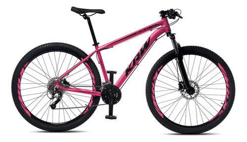 Bicicleta Montaña R29 K3.0 Cuadro Aluminio Shimano - El Rey Color Rosa Tamaño Del Cuadro S