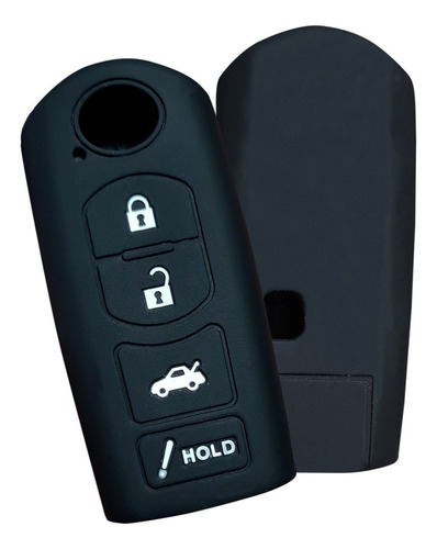 Ysk Capa De Silicone Frete Grátis 4 Botões Mazda 3 Sedan 6