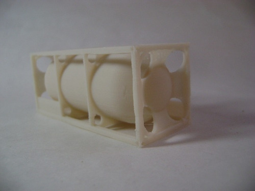 Imagen 4 de 10 de Nico Contenedor D 20 Pies 3 D P/liquidos P/pinta H0 (apm 08)