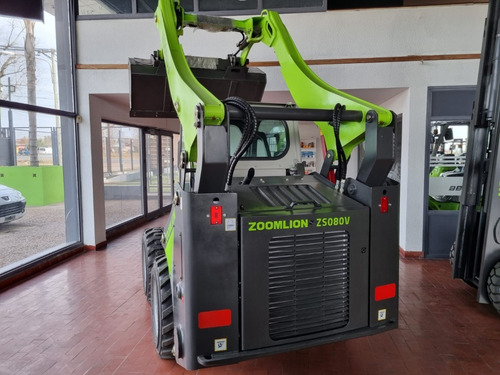 Imagen 6 de 10 de Minicargadora Zoomlion Zs080v Cabina Motor Kubota Bremotors