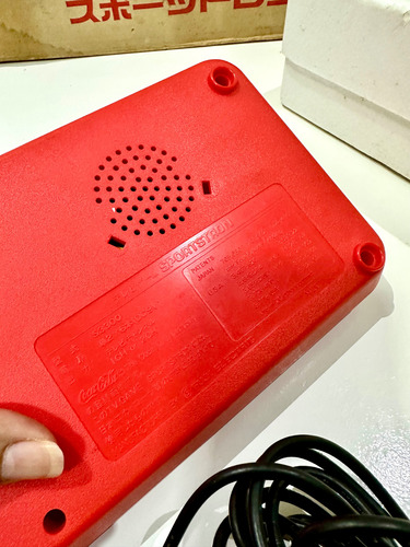 Video Game Coca Cola Edição Especial Limitada Raríssima Vermelho (Usado)