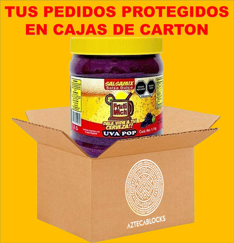 Salsa Frutimich Uva Pop Para Ricas Micheladas