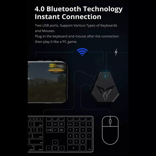 Hyt. Versão Global: Conversor De Teclado E Mouse Fdg