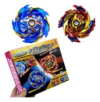 Comprar Pack Bey Blade 2 Unidades Trompos Y L2 Lanzadores 