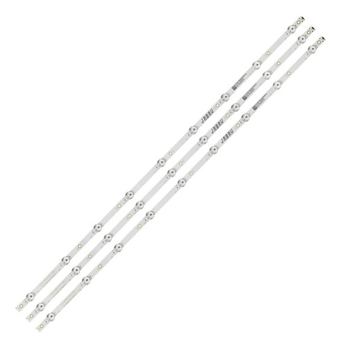Barramento De Led Completo Aoc 43s5295/78 43s5195 Aluminio