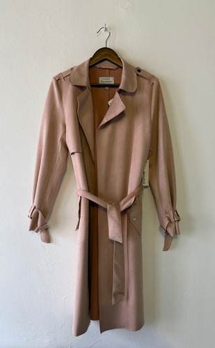 Saco Terciopelo Sintético / Haute Monde Mujer Rosa Talle M