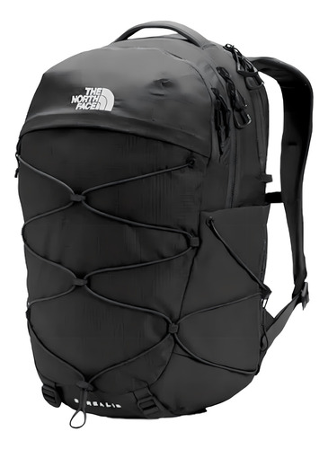 Mochila Unissex The North Face Borealis Cor Preta Design de Tecido Liso