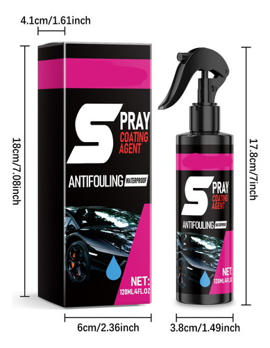 Agente De Revestimiento Para Automóviles F 120ml Agente De P