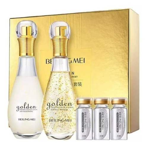  Blanqueamiento Hidratante Con, Hilo De Proteína Y Oro24k