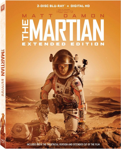 Blu-ray The Martian / Mision Rescate / Version Extendida