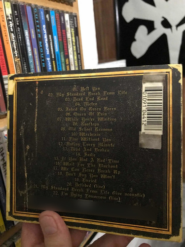 Cd Dvd Alkaline Trio - Remains (Usado)