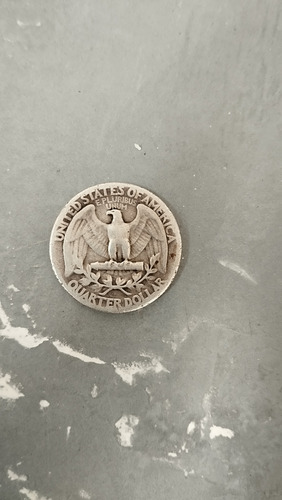 Quarter Dollar Estados Unidos 1940 Plata 0.900 Lote13 (Usado)