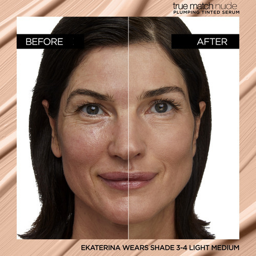 Sérum L'oréal Paris True Match Nude Tono 3-4 Light Medium Claro-medio