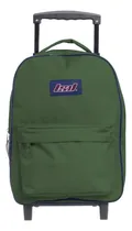 Comprar Mochila Escolar Carro Lsd 17 Pulgadas Lisa Nena Nene Unisex Color Verde Oscuro
