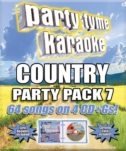 Cd: Party Tyme Karaoke - Paquete Country Party 7 [4 Cd] [64]