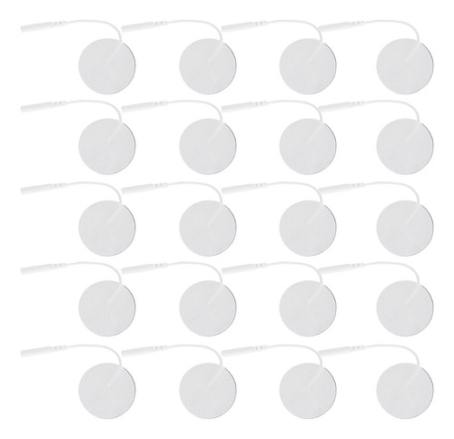 20 Unids/bolsa De Almohadillas De Electrodos Tens De 3 5 Cm