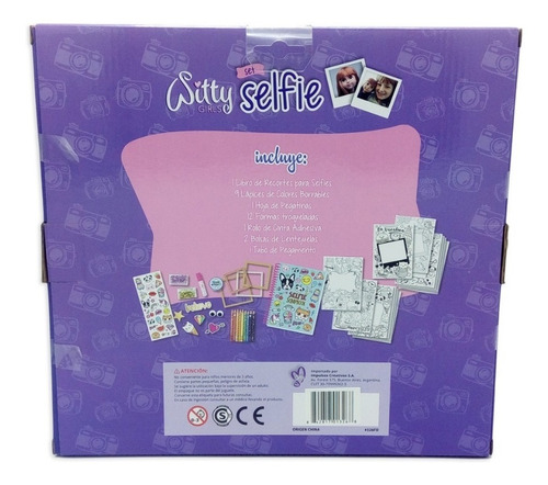 Witty Girls Selfie Album Scrapbook Deco Washi Tape 326 Full