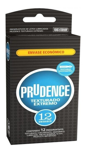 Prudence Extreme Latex Lubricado 12 Unidades