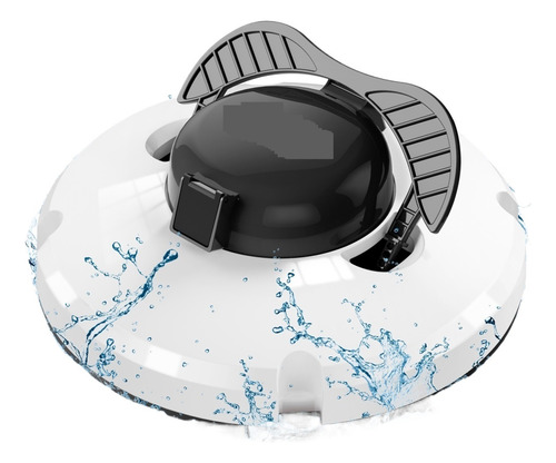Aspirador De Piscina Robótico Sem Fio Com Motor Duplo