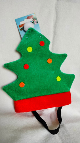 Gorro Árbol Arbolito Navidad Navideño Mascota Perro Gato