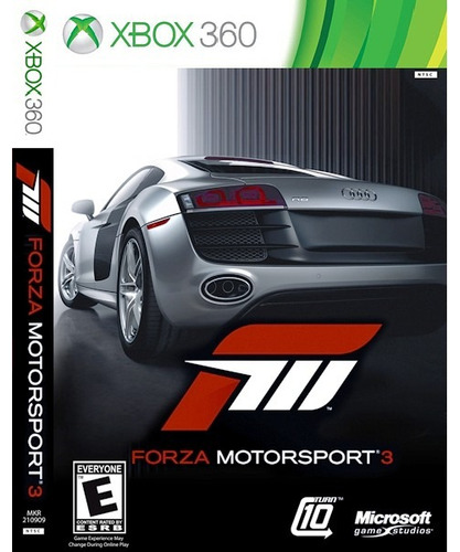 Forza Motorsport 3 Xbox360 Ntsc Fisico