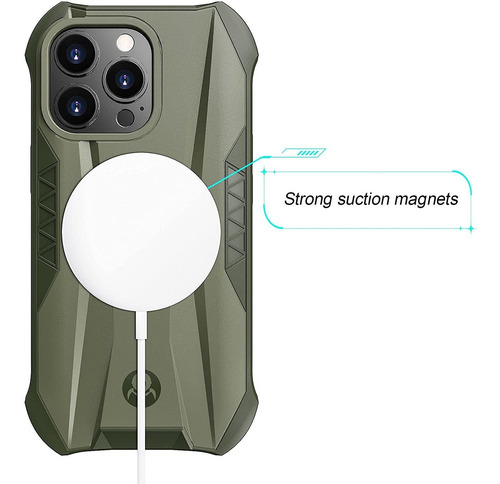 Gravastar Para iPhone 13 Pro Funda Antichoque Bumper Cover
