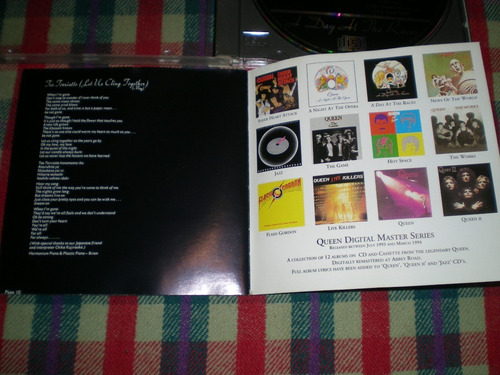 Queen / A Day At The Races Cd Made In Holland D1 (Usado)