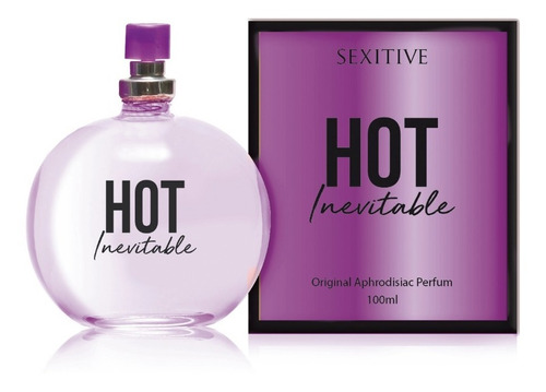 Perfume Sexitive Hot Inevitable Mujer Fragancia Fresca 100ml