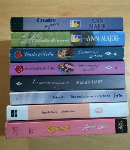 Novelas Románticas X 4 - Lindsey, Quick, Henley - Envios (Usado)