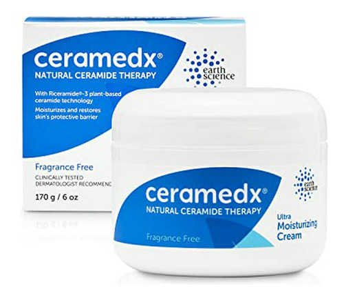 Crema De Ceramidas Ultra Hidratante Sin Perfume - 6 Oz.