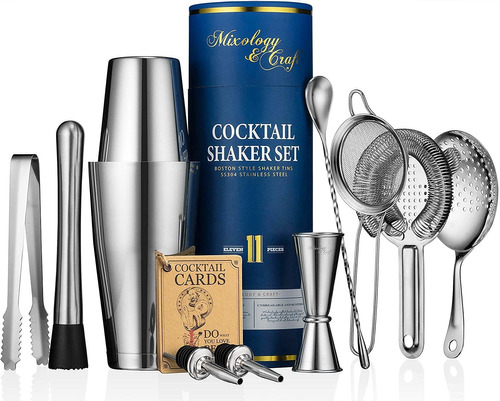 Mixology & Craft Juego De Coctelera  Kit