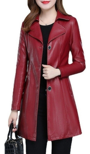 Chaquetas De Gabardina Para Mujer, Chaqueta De Cuero De Tall