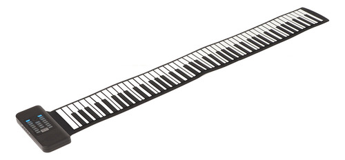 Piano Digital Plegable, Enrollable, 88 Teclas, Enchufe Portá