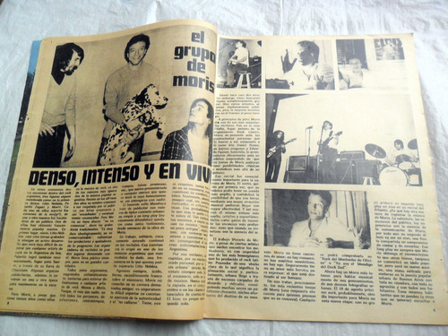 Pelo 28 1972 Sin Poster, Concierto Bangladesh Lebon Spinetta (Usado)