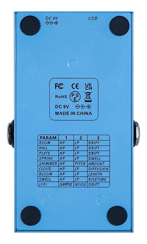 Pedal De Efectos De Guitarra De 9 Tonos
