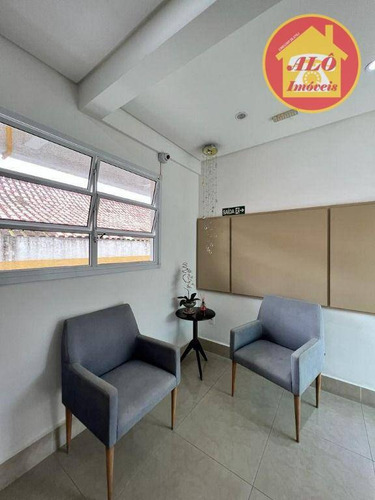 Imagem 26 de 30 de Apartamento Com 1 Dormitório À Venda, 38 M² Por R$ 185.000 - Aviação - Praia Grande/sp - Ap7021