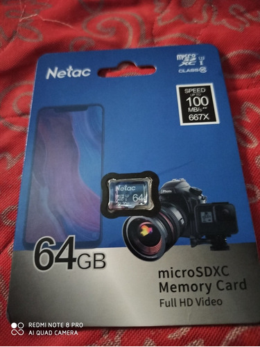 Micro Sd 64 Gb Netac