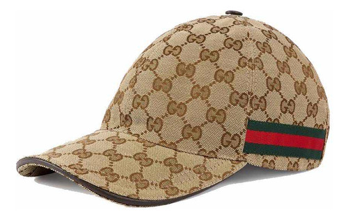 Gorra Gucci Clasica Café Orginal Talla M