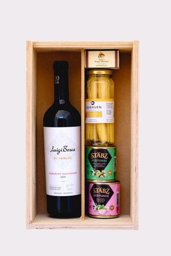Caja De Vino Gourmet Luigi Bosca  Sangre Cabernet Sauvignon