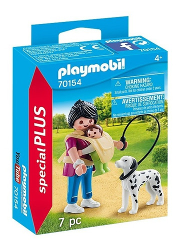 Playmobil 70154 Mama Bebe Y Perro Acc Special Plus Edu