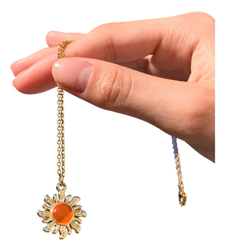 Colar Rapunzel Enrolados Raio Solar Colar De Sol Dourado