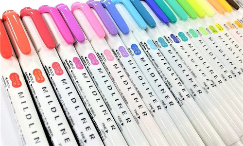 Zebra Mildliner Soft Color Double-sided Highlighter Pens 35