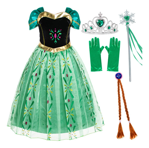 Disfraz De Princesa De Fiesta De Cumpleanos Para Ninas Peque