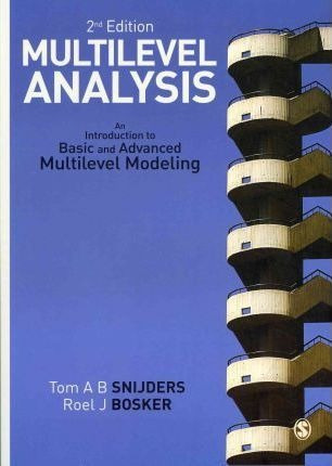 Multilevel Analysis - Tom A. B. Snijders (paperback)