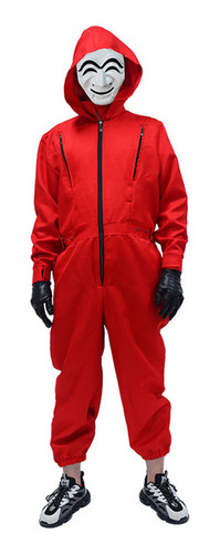 Máscara La Casa De Papel Versión Coreana Unisex Hallowen 2pz