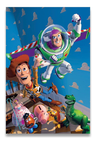 Poster Decorativo 42cm X 30cm A3 Brilhante Toy Story B1