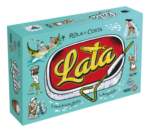Lata Jogo De Cartas Across The Board