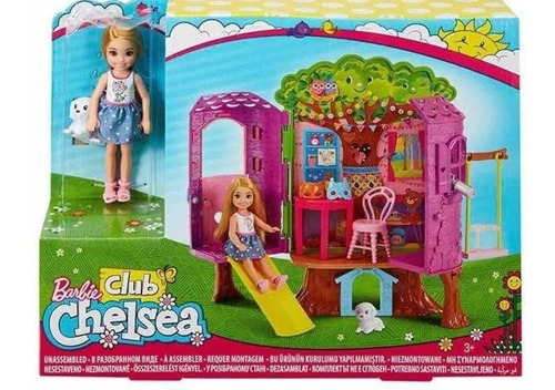 Barbie Chealse Casa Del Árbol