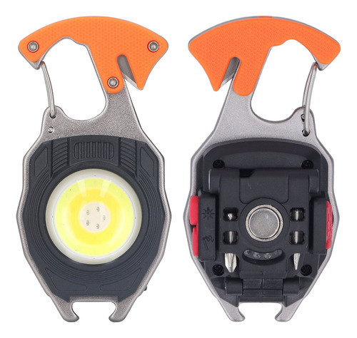Mini Llavero, Linterna Led Multifuncional Tipo C